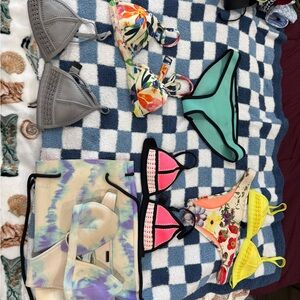 Triangl Swimwear Multicolor Bikini lot